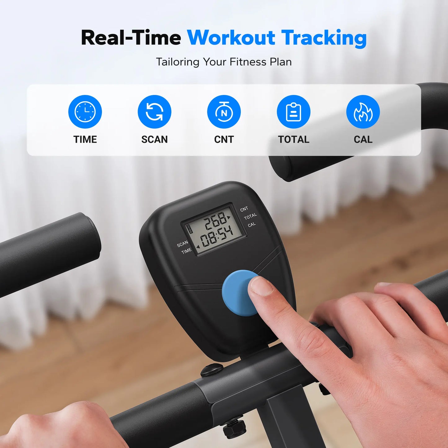 Summervibes Foldable 2-in-1 Squat Row Machine | Full Body Home Workout Equipment for Glutes & Legs (350lbs Capacity)
